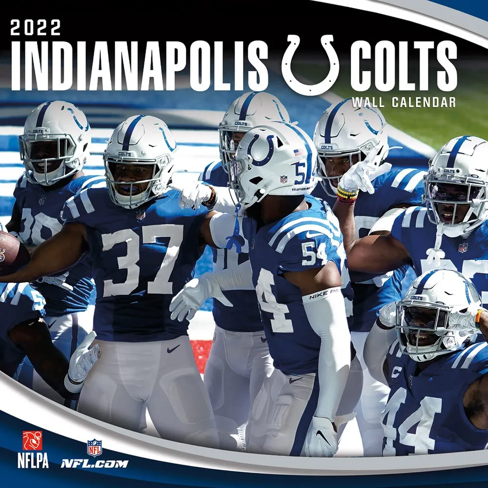 Lids Indianapolis Colts 2022 Wall Calendar Brazos Mall