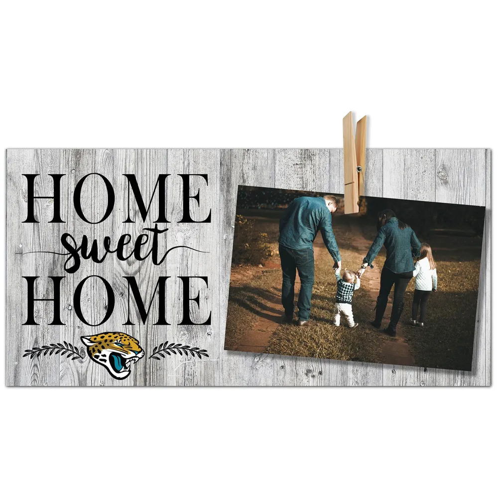 Lids Jacksonville Jaguars 6'' x 12'' Home Sweet Home Clip Frame
