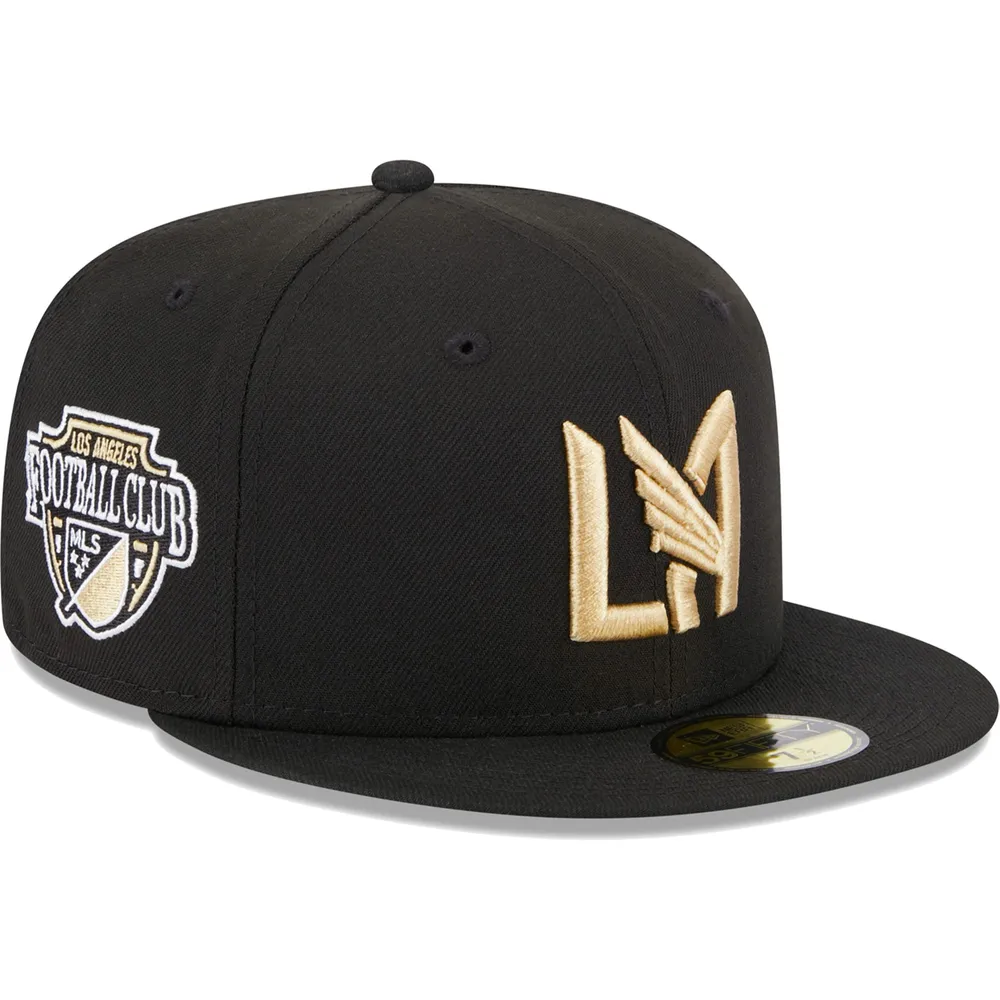 New Era Men's New Era Black LAFC Patch 59FIFTY Fitted Hat | Village ...