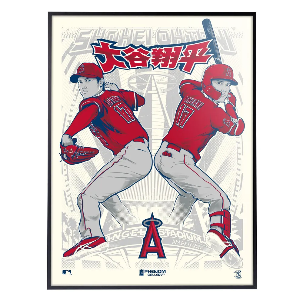 Lids Shohei Ohtani Los Angeles Angels Phenom Gallery 18'' x 24'' Deluxe ...