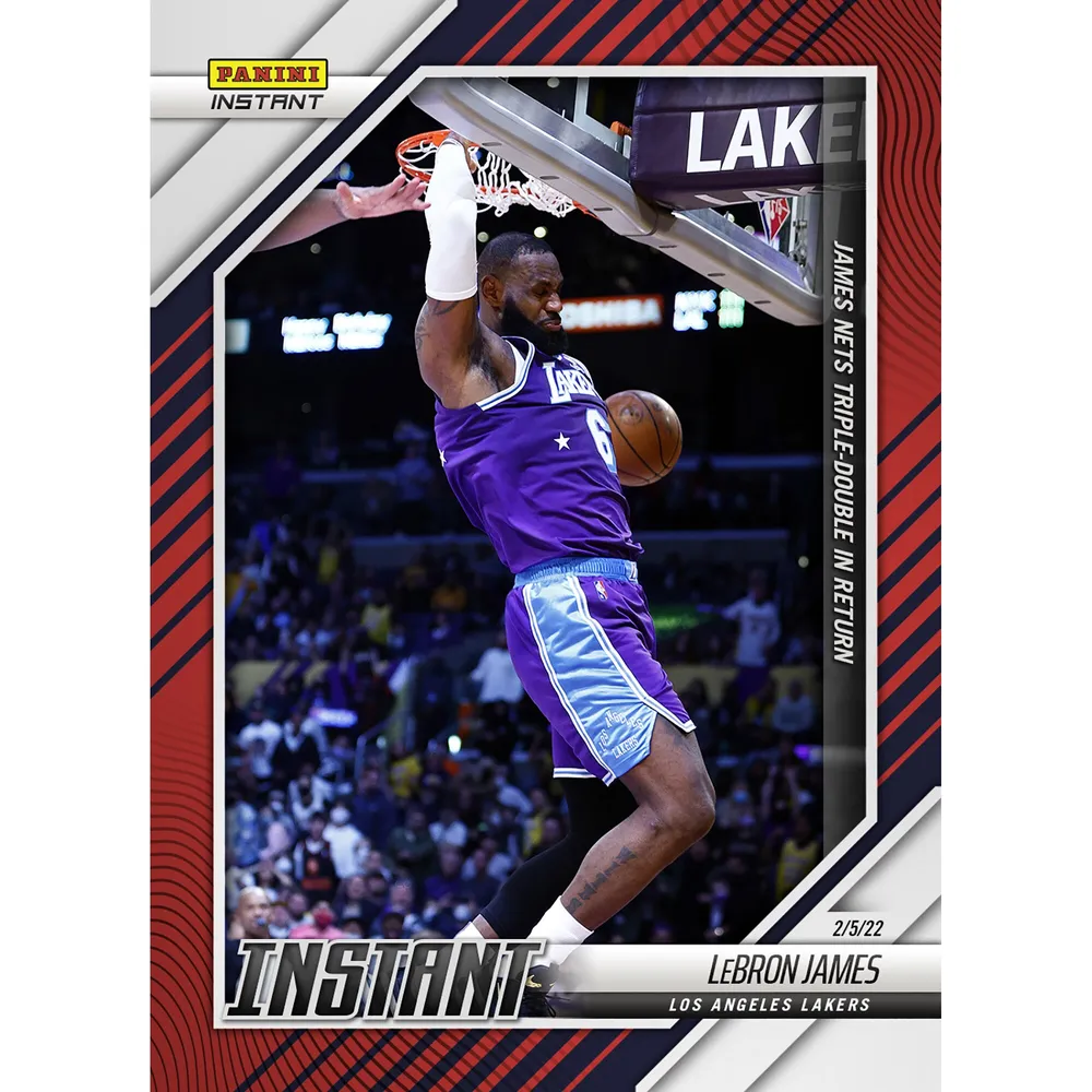 Lids LeBron James Los Angeles Lakers Fanatics Exclusive Parallel Panini ...