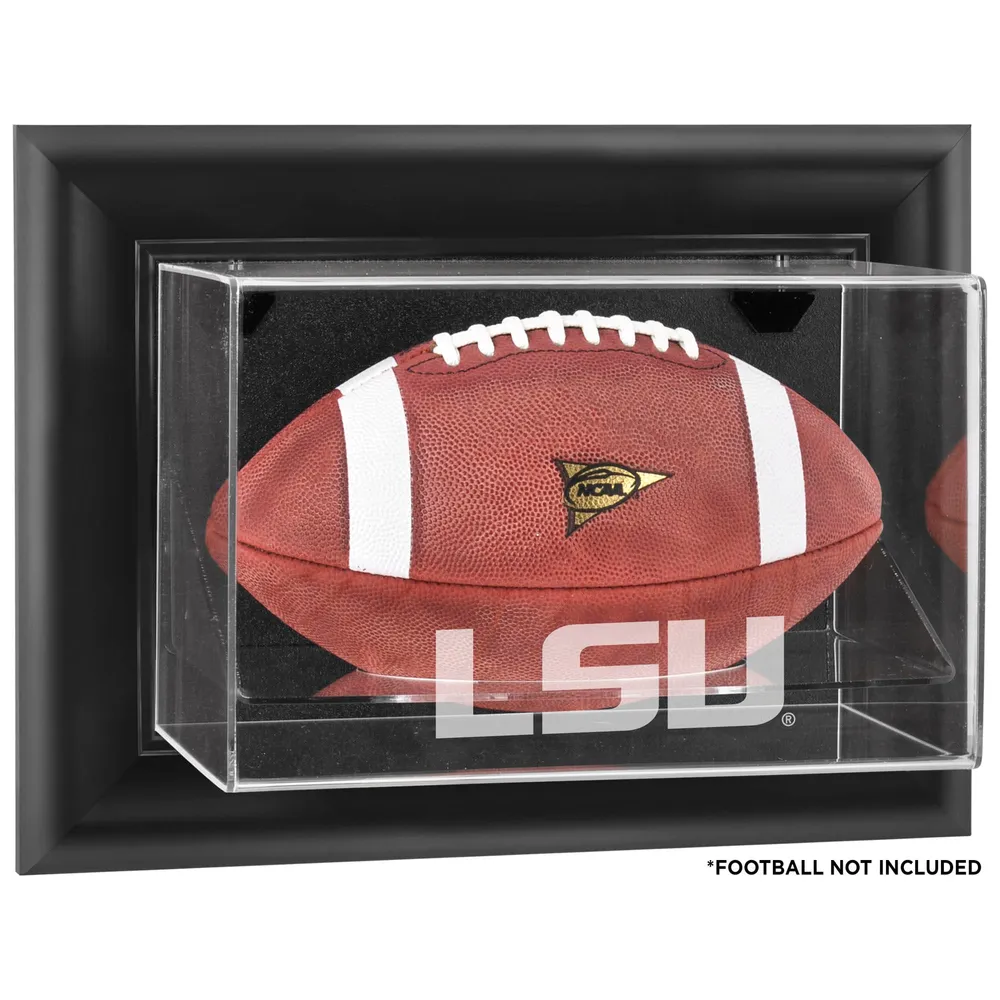 Lids LSU Tigers Fanatics Authentic Black Framed Wall Mounted Football