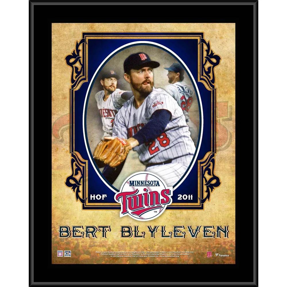 Lids Bert Blyleven Minnesota Twins Fanatics Authentic 10.5