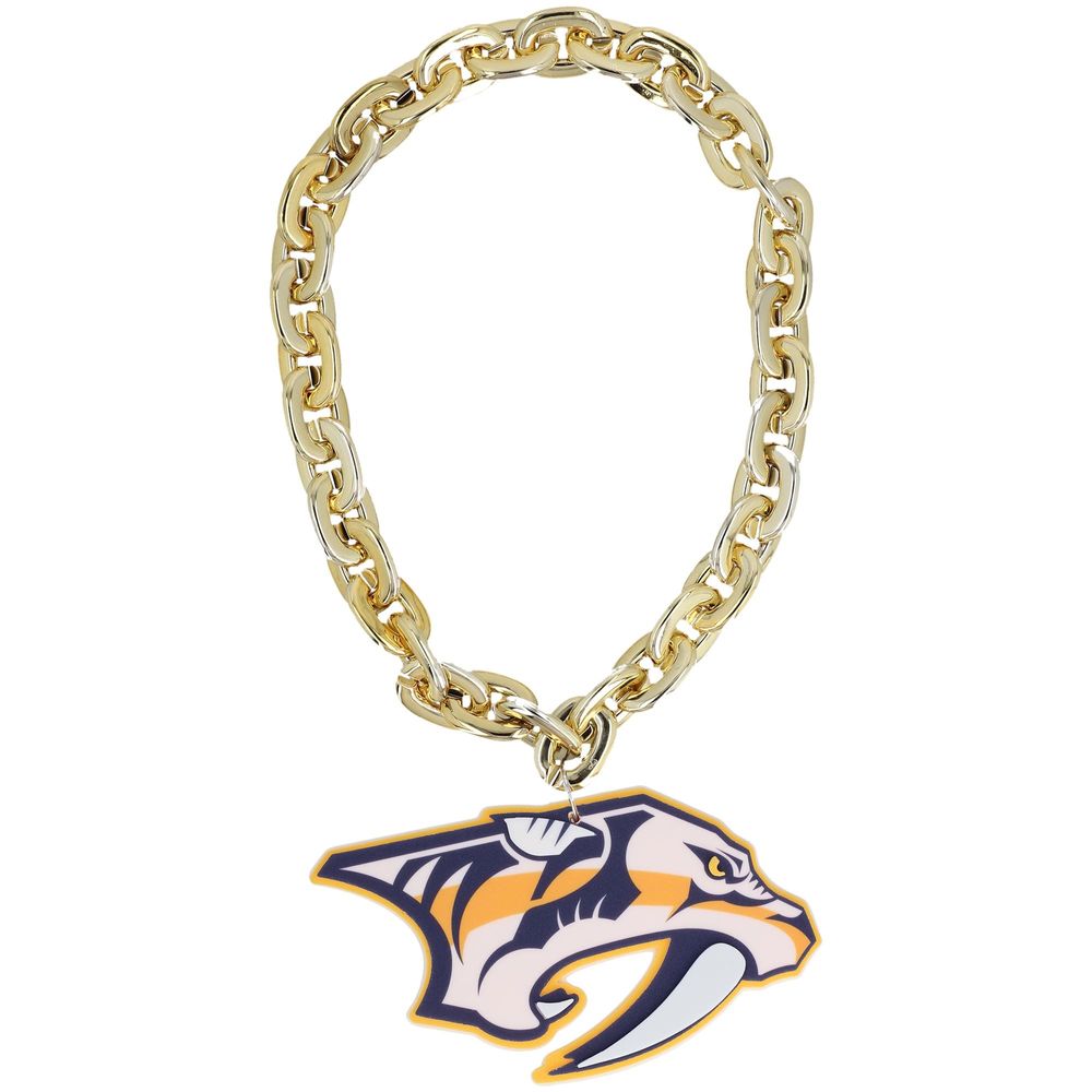 FanFave Gold Nashville Predators Team Logo Fan Chain | Bramalea City Centre