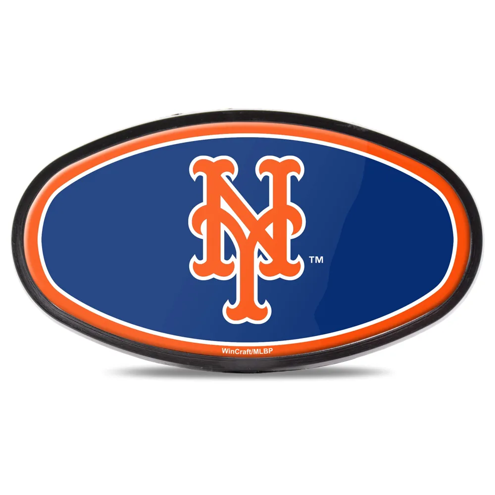 Lids New York Mets WinCraft Fixed Oval Hitch Cover Brazos Mall
