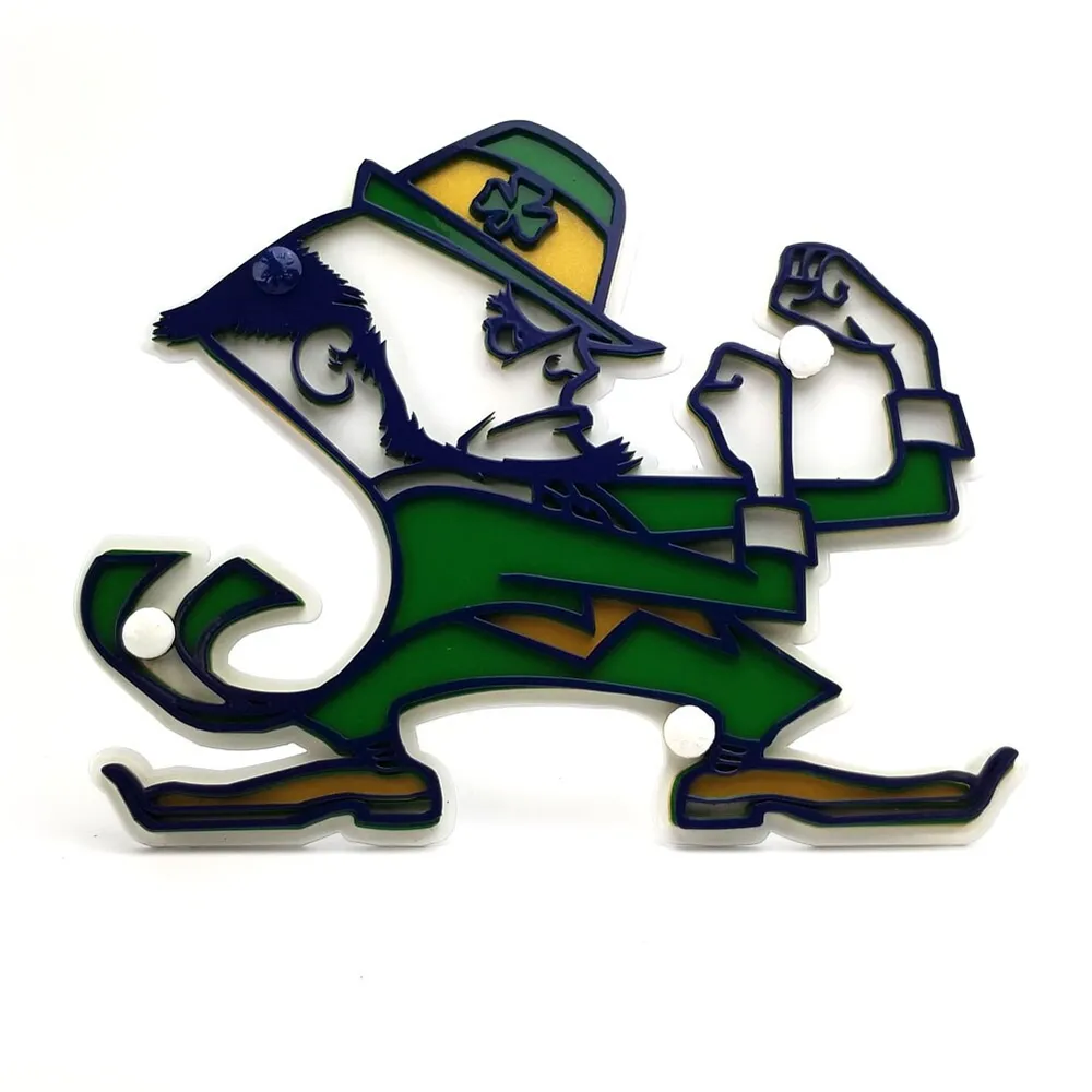 Notre Dame Fighting Irish Leprechaun Logo