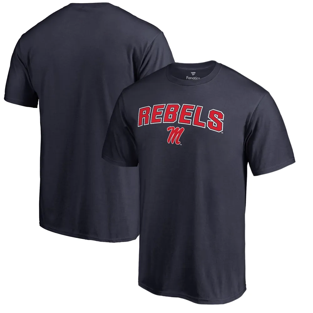 Lids Ole Miss Rebels Proud Mascot TShirt Navy | Hamilton Place