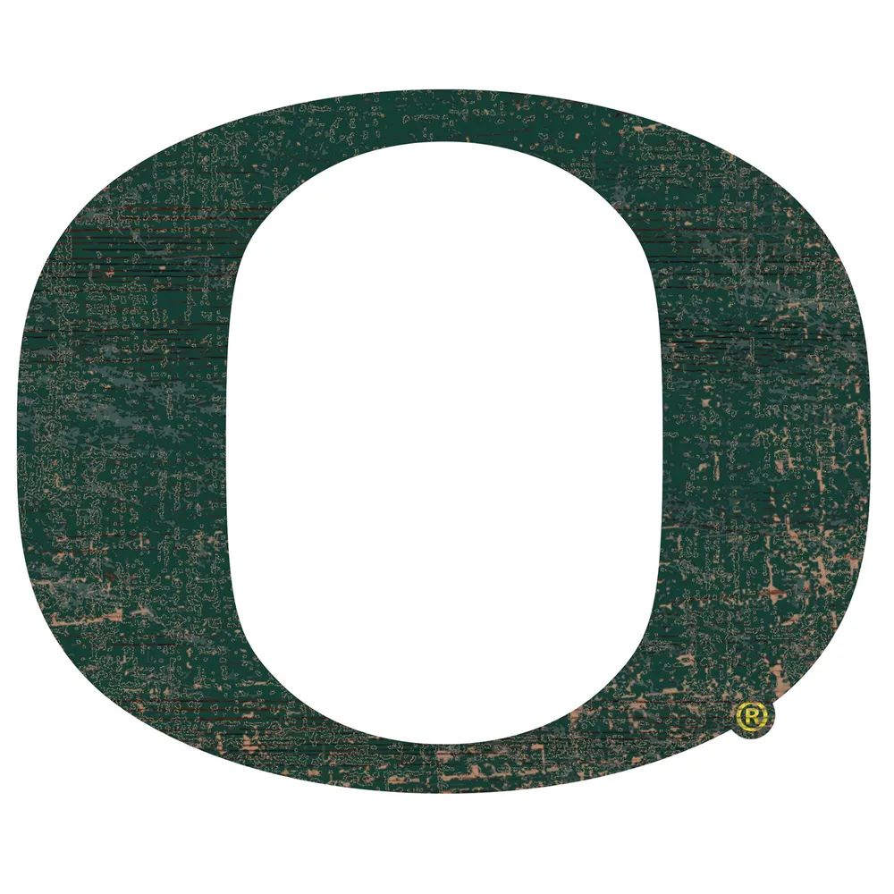 Lids Oregon Ducks 24'' x 24'' Distressed Logo Cutout Sign MainPlace Mall
