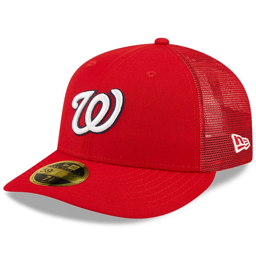 Lids Washington Nationals New Era Authentic Collection Mesh Back Low