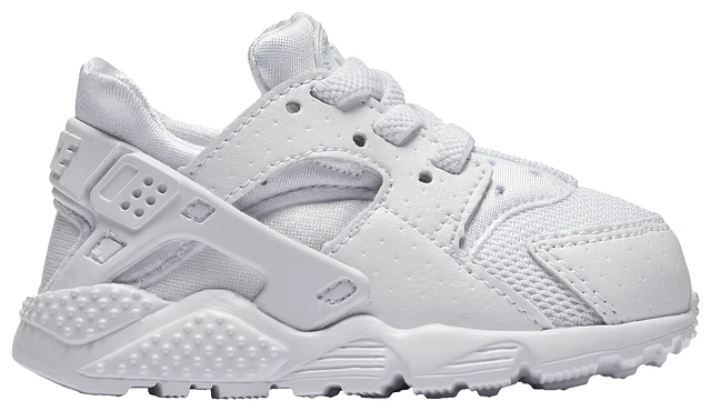 Nike huarache infant white best sale