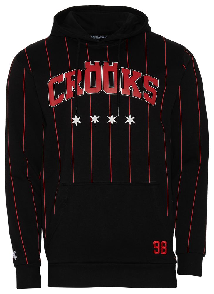 Crooks and castles outlet red hoodie