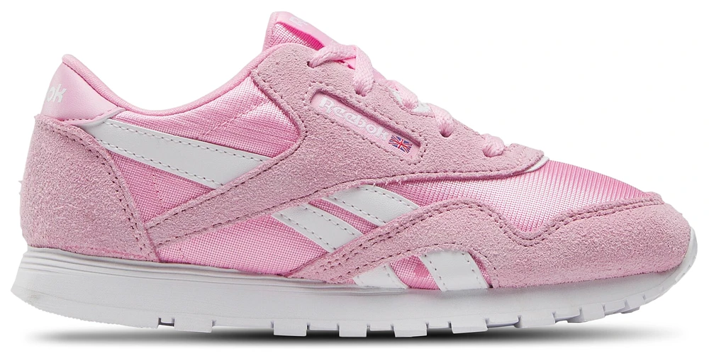 Reebok classic nylon enfant rose on sale