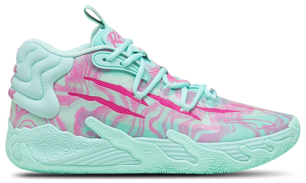 Green and pink basketball shoes best sale