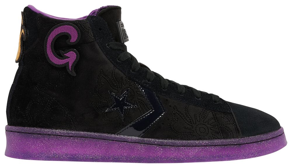 Converse 2024 leather purple