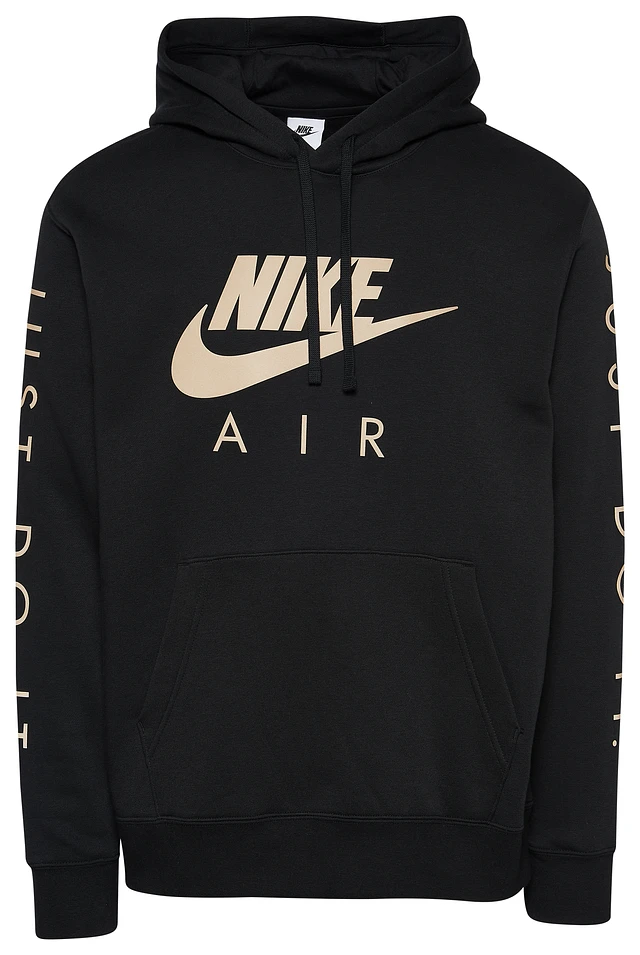 Mens black and discount gold nike hoodie