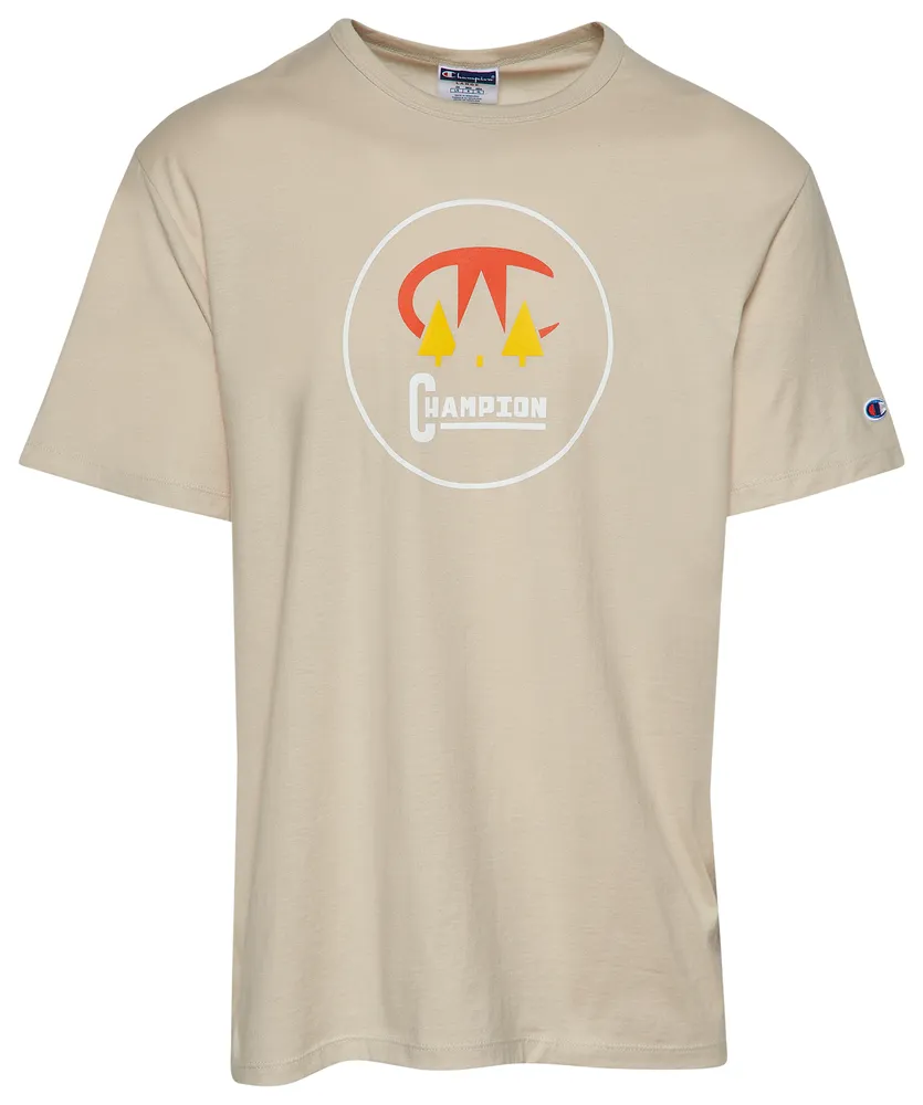 Beige champion cheap t shirt