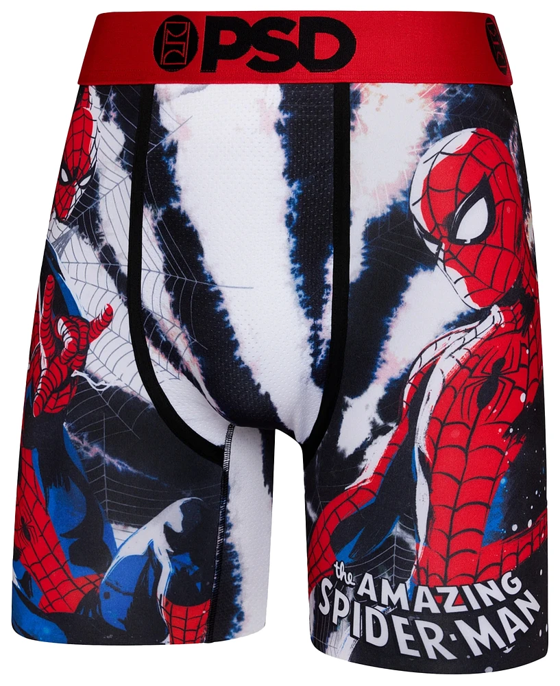 PSD Mens Spiderman Underwear - Black/Red/Blue | Hamilton Place