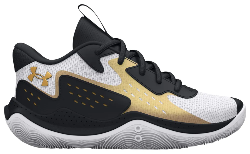 Under armour shop basketball shoes gold