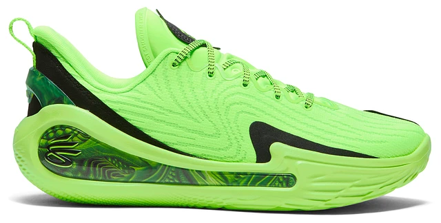 【新品未使用】 CURRY12 EXTL 29.0 US11 Under Armour Mens Curry 12 EXTL - Basketball Shoes Green/Black