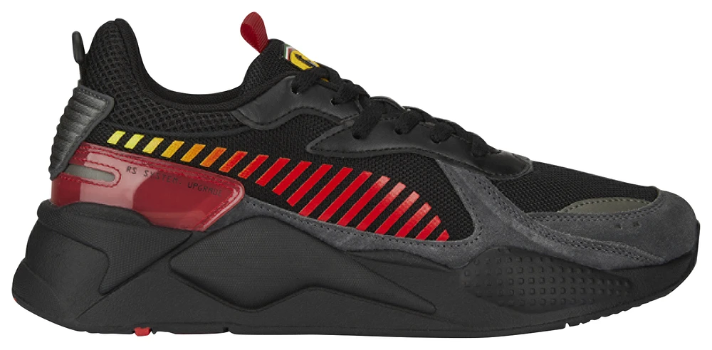 PUMA Mens RS X Ferrari Shoes Black Red Pueblo Mall