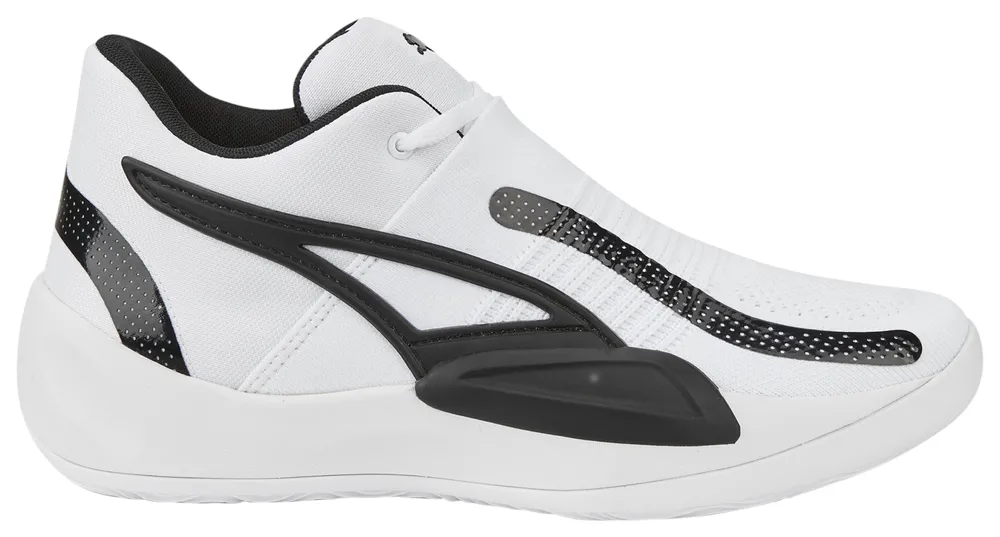 PUMA Mens PUMA Rise Nitro Mens Basketball Shoes Puma White Puma