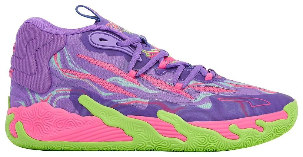 Purple and clearance green basketball shoes