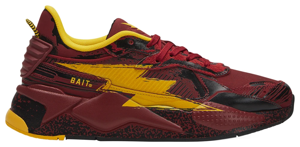 Red and yellow puma on sale shoes