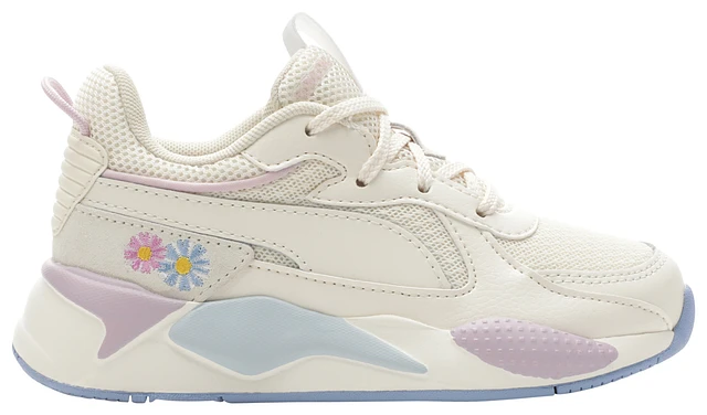 PUMA Girls RS X Embroidered Girls Preschool Running Shoes