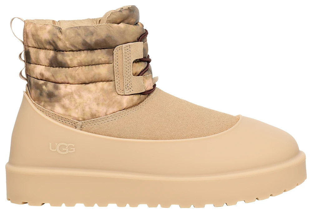 UGG Mens Classic Mini Lace Weather - Shoes Beige/Grey | Hamilton Place