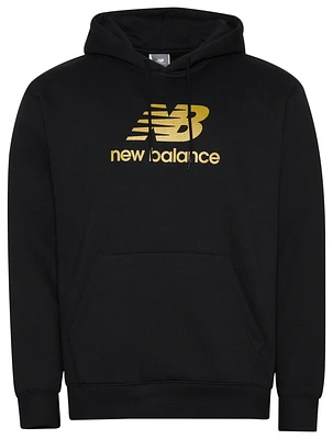 パーカー・フーディ New Balance UNI ESSENTIAL BIG LOGO HOODIE SEMI OVER FIT NBN0 New Balance Nbn0f12211 Uni Essential Big Logo Hoodie Black