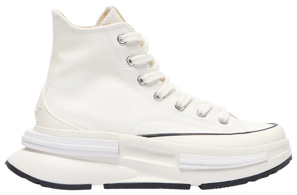 White converse best sale high tops footlocker