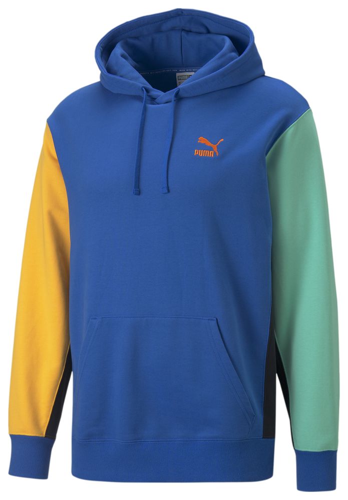 Puma blocked hot sale hoodie