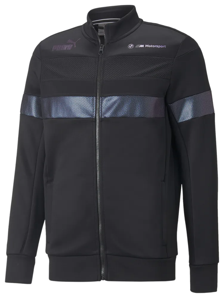 PUMA Mens BMW Metal Energy Jacket Black Blue CoolSprings Galleria