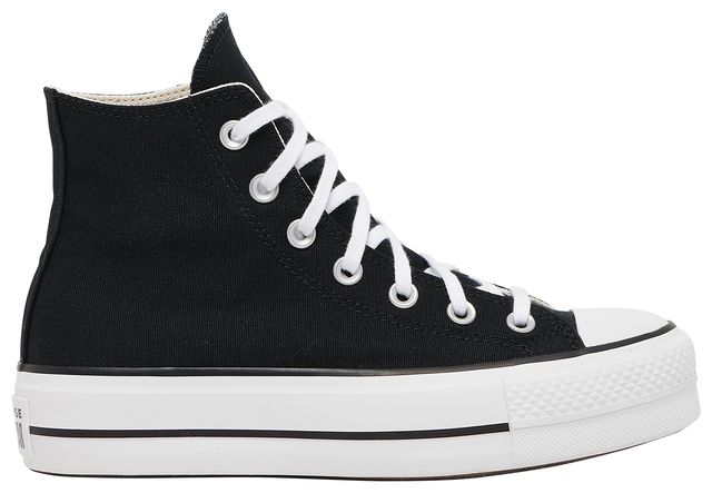 Converse Chuck Taylor All Star Move Hi Black & White Platform Shoes ...