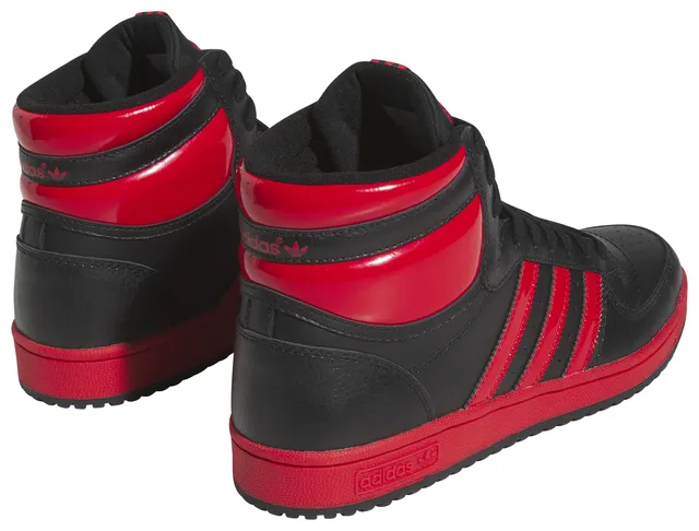 Black adidas high top tops footlocker