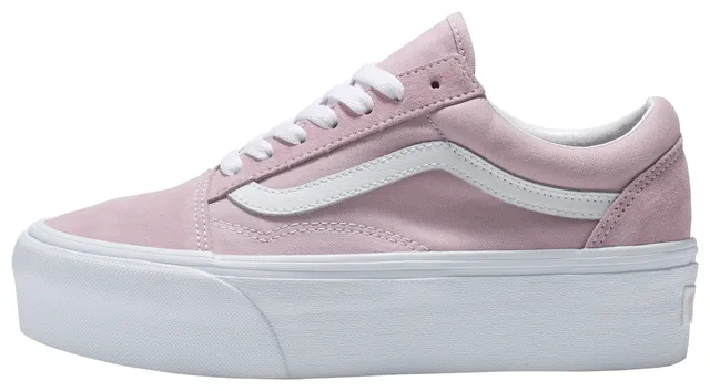 Pink deals vans footlocker