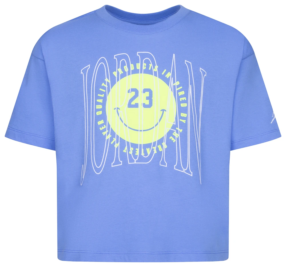 Blue and outlet yellow jordan shirt