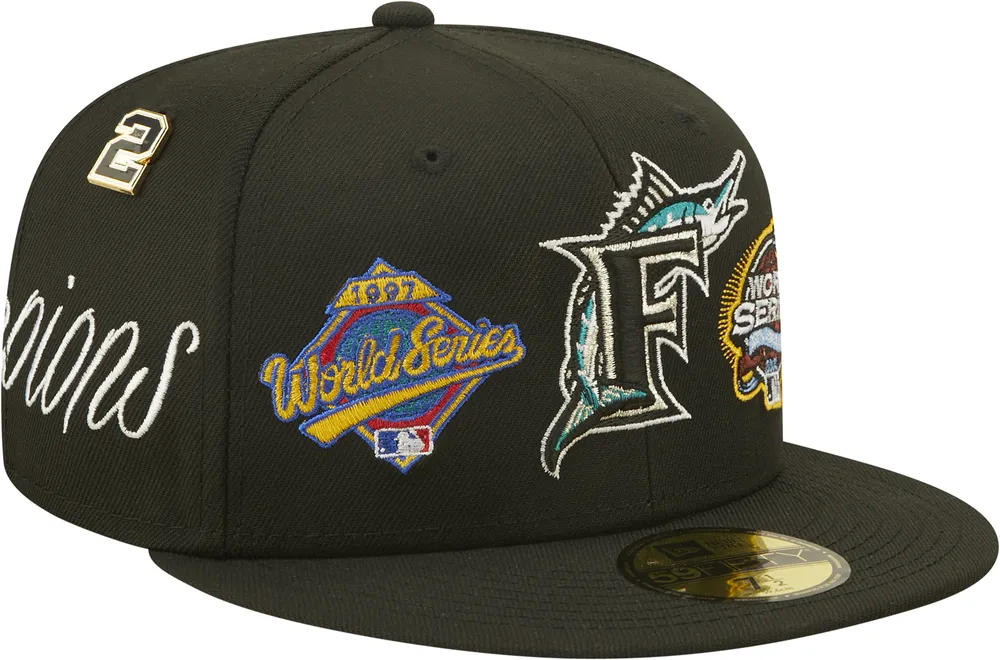 New Era Marlins 5950 Historic Champ Fitted Hat | Coquitlam Centre