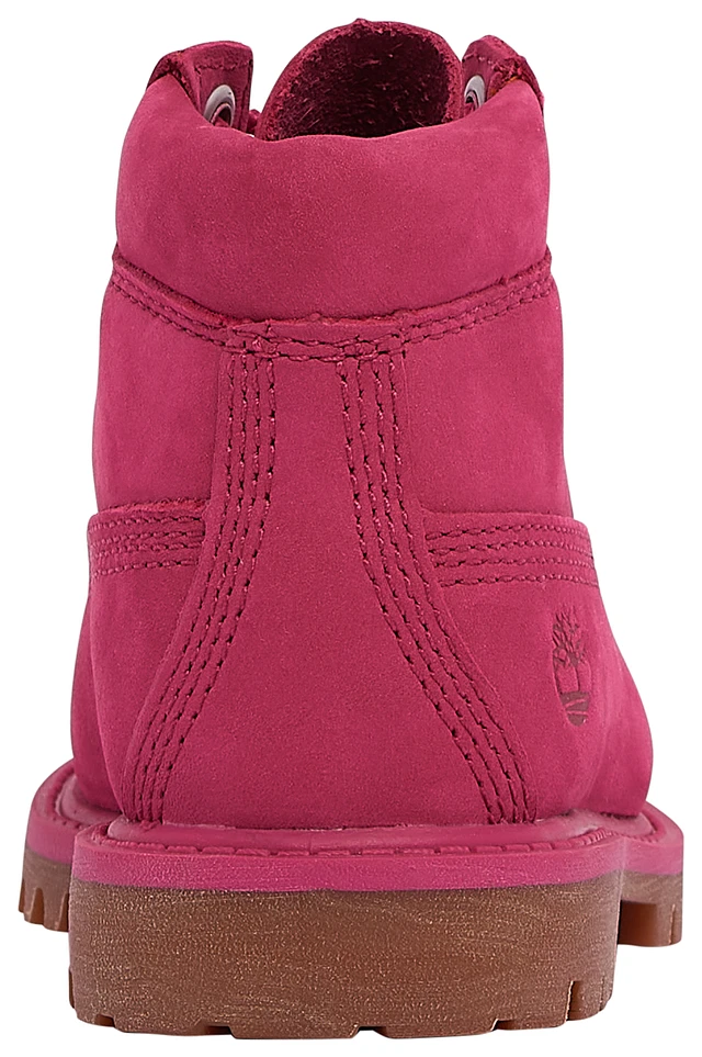 Pink timberlands clearance footlocker