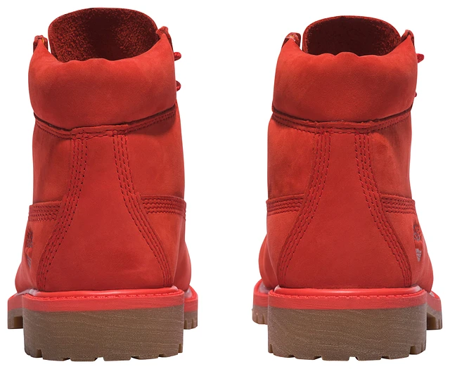 Bright hot sale red timberlands