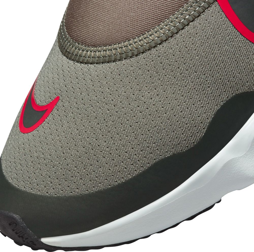 Nike react grey hot sale and red