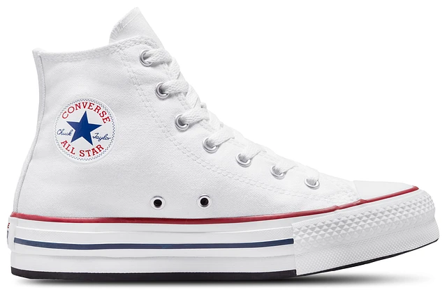 White converse outlet high tops footlocker