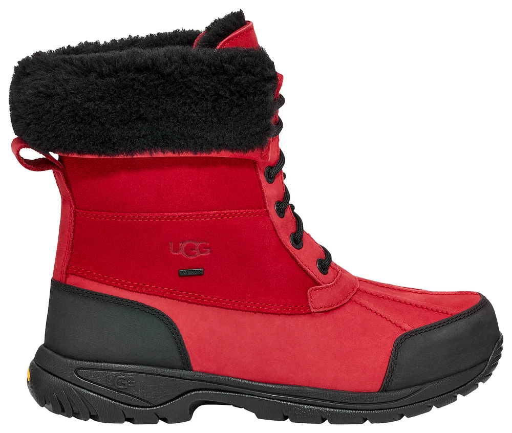 Ugg men best sale boots red