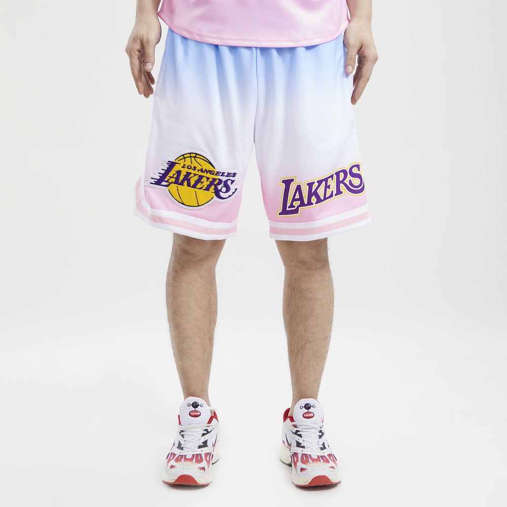 Pro standard hot sale lakers shorts