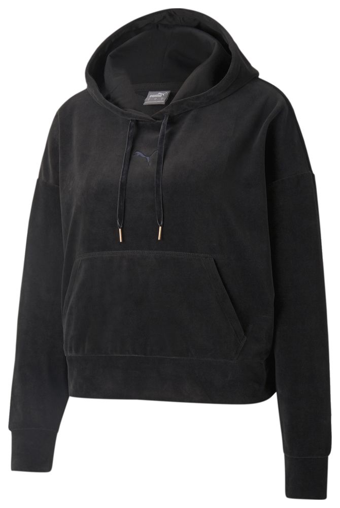 Puma velour hoodie best sale