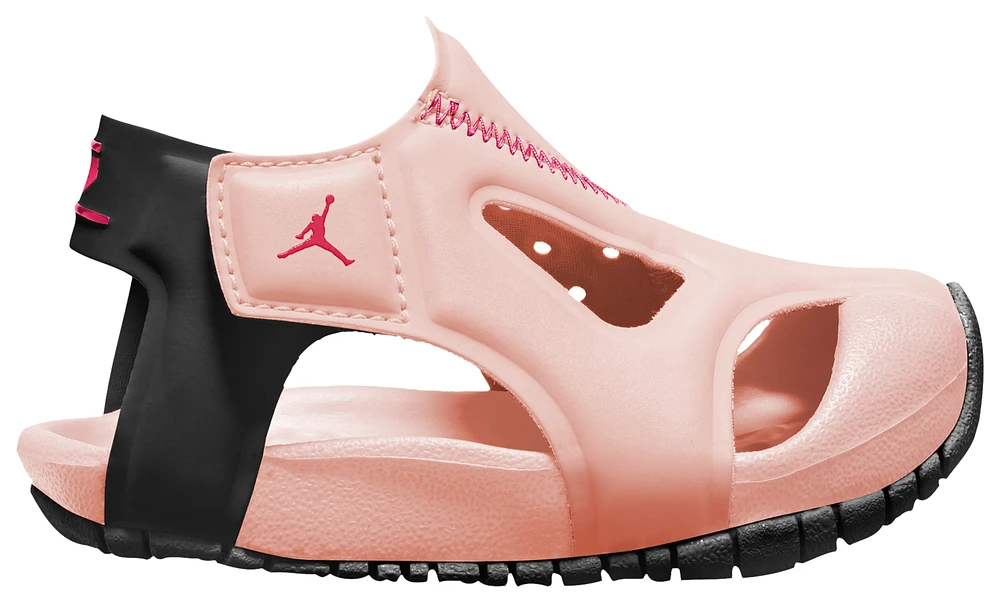 Black and cheap pink toddler jordans