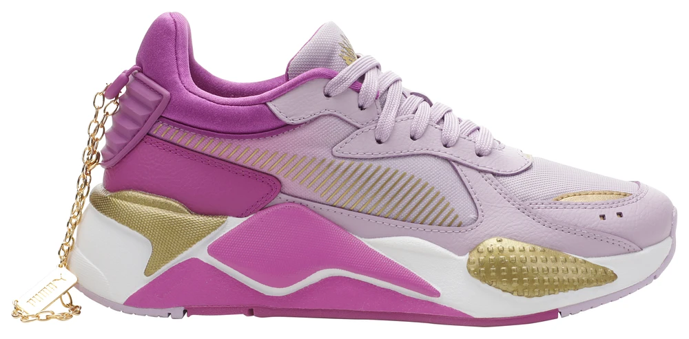 Purple and shops gold puma shoes