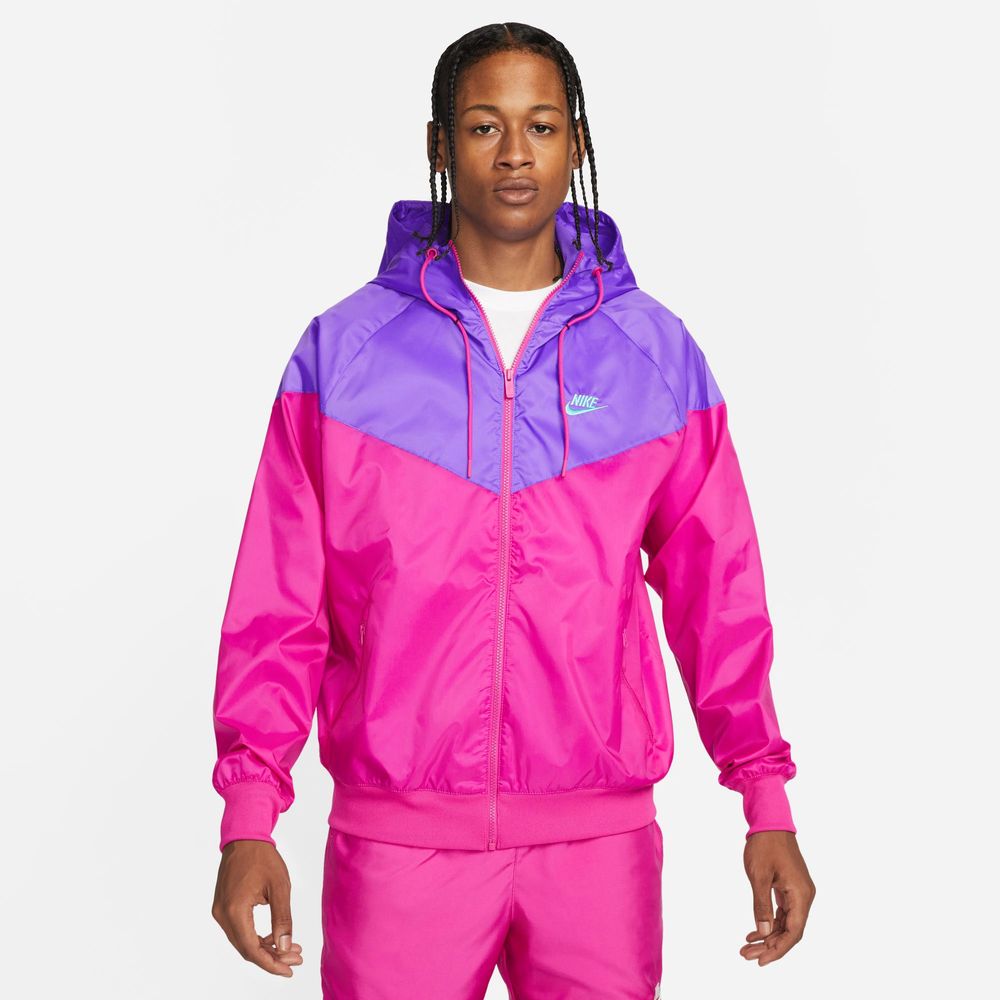 Nike woven hooded discount jacket