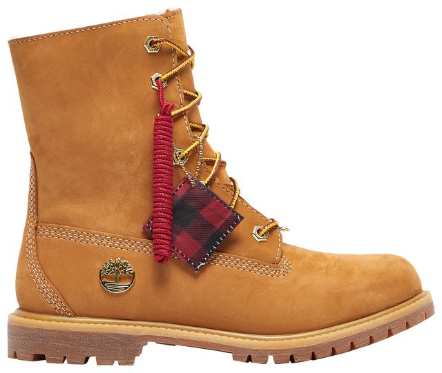 Plaid clearance timberland boots