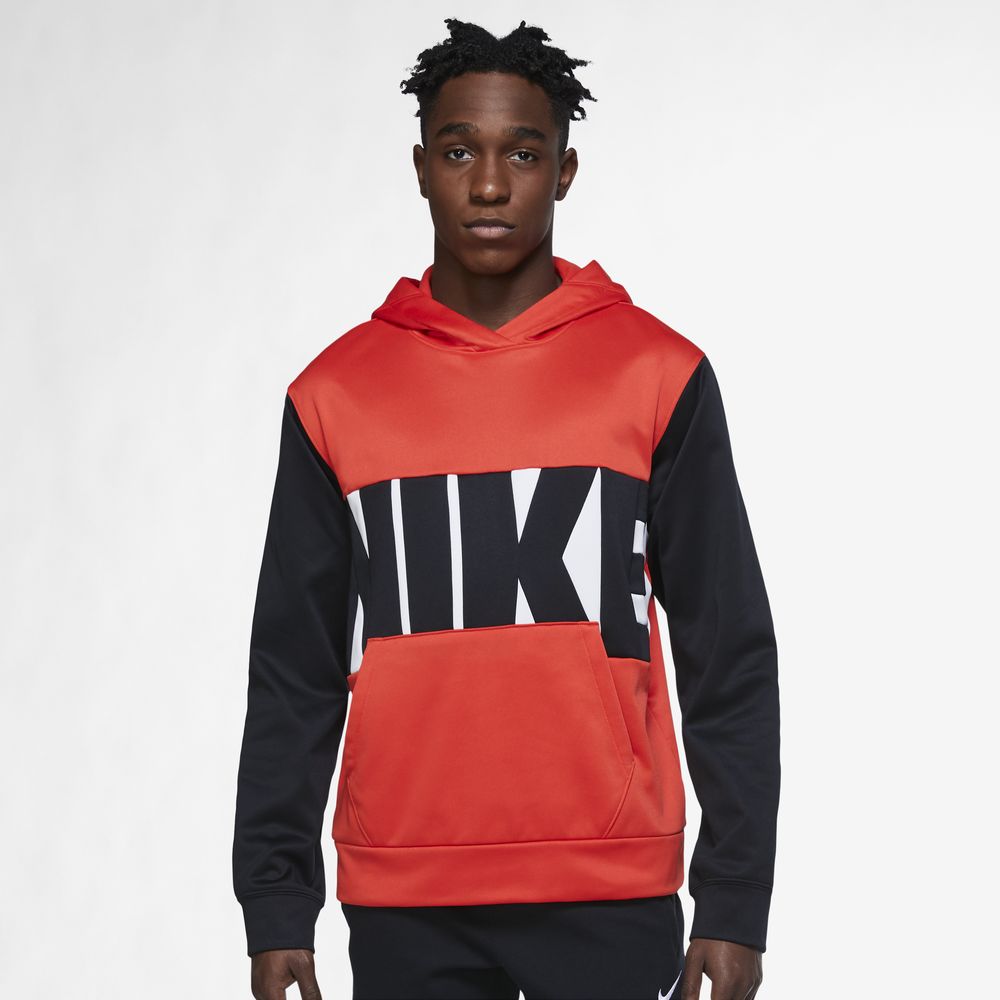 Nike sweater cheap red and black